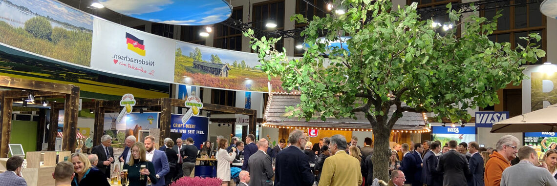 Marktplatz Messehalle Grüne Woche 2023 Foto: Marketinggesellschaft