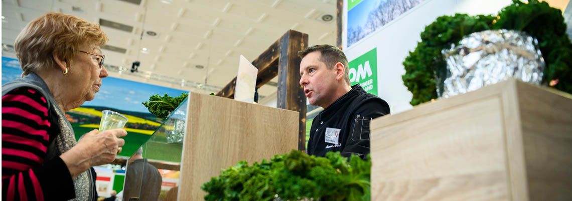 Grüne Woche Messestand Niedersachsenhalle Bild: Oldenburger Münsterland Grüne Woche Niederschsenhalle 20